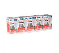5x Philips Oven Lamp Drop 40W E14 Clear 300° Special P45 Glass Bulb
