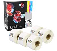 5X Prestige Cartridge 36mm x 89mm Address Labels Compatible with 99012 (260 Labels per Roll)