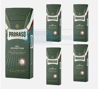 5x PRORASO Shave Cut Healing Repair Gel 10ml Stems Bleeding From Razor Cuts