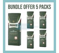 5x PRORASO Shave Cut Healing Repair Gel 10ml Stems Bleeding From Razor Cuts