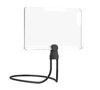 5X Rechargeable Hands Free Magnifying Glass Flexible Gooseneck Full Book Page Magnifier for Reading & Close Work Ultra-Bright LED Light for Neck Wear Repair Sewing Low Eyesight Seniors