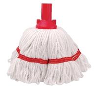 5X Red Exel Revolution 250g Mop Head 103075RD + FREE FINCHLEY REFILL PEN