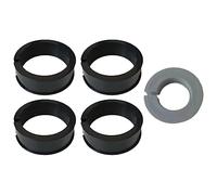 5x Reducer Sleeve 40 mm 52 mm 55 mm 57 mm 60 mm for Woodworking Drill Square Hole