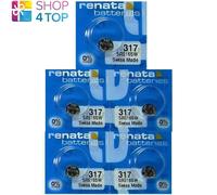317 SR516SW RENATA Watch Battery Coin Cell 1.55V Silver Oxide EXPIRY 11/2027