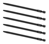 5x Rennie Tool 130mm Long SQ2 Autofeed Collated Drywall Screwdriver Gun Bit | Compatible with Senco Duraspin DS200 DS202-14V DS205 Tyrex D404-14V. Heavy Duty Square No.2