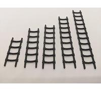 5x Rope Ladders Pack Set | 28mm 1/56 Scale Miniature | RPG Tabletop Figure Landscape Modelling Wargaming Fantasy Diorama Wargames Model Scenery Terrain Scatter Roleplaying 3d Printed Paintable