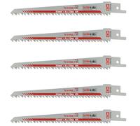 5x Saxton Blades 150mm Reciprocating Sabre Saw Wood Blades R644D for Bosch Makita etc