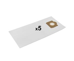 5x sewn filter fabric dust bags for STIHL SE 61 (E), SE 62