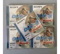 5x SONY Mini DVD-R 30 min 1.4GB 8cm Recordable Video Camera Disk for Camcorder