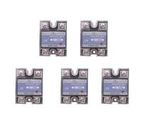 5X SSR 25A 3-32V DC to 24-480V AC Single Phase Solid State Relay DC Control AC -1 D4825 Load Voltage