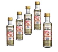 5X Still Spirits Top Shelf Pink Grapefruit Gin Essence Flavours 2.25L