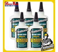 5x Titebond 6231 2oz Instant Bond Adhesive Gel for Wood Metal Ceramic Glass