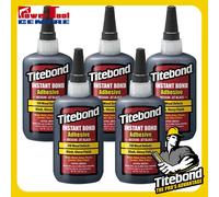 5x Titebond 8211 Instant Bond Adhesive Medium Jet Black 2 oz