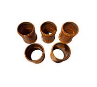 5X Underground Drainage Coupler Double Socket 110mm