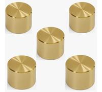 5x Universal Dimmer Light Switch Replacement Knob Luxurious Polished Brass Gold