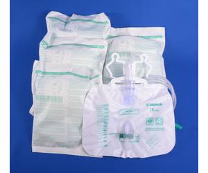 5x Ureofix 112 Plus Urine Bag, 2000 ml Bed Bag B.Braun 2831S - PZN 05016448