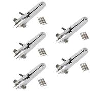 5X Watch Band Clips 6825 Standard Spring Bar Disassembly Tool Removal Repair Watch Band, silver