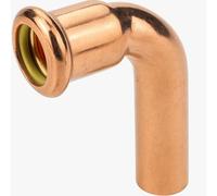 5X Westco 15mm 90 Degree Street Elbow Press Gas - Copper Press Fitting for Secure Pipe Bends in Domestic & Commercial Systems