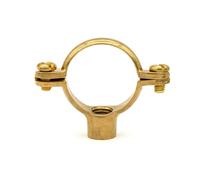 5X Westco 28mm Munsen Ring Single Brass Female - Secure Pipe Support for 28mm Tubing - Heavy-Duty Brass Pipe Clip
