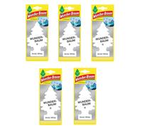 5X Wunderbaum Arctic White Air Freshener Car Fragrance Mirror Room Scent
