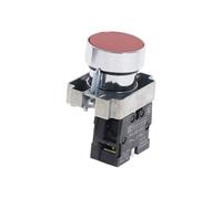 5X ZB2-BA42 NC Normally Closed Red Sign Momentary Push Button Switch 22mm
