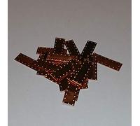 5x15mm Copper Tile Plates for Model Ship Hull Kits (Pack of 100)