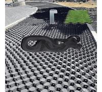5x17 ft Heavy Duty 2" Grid Stabilizer for Steep Hills Erosion Control & Retaining Walls - Ideal for Wet Clay Areas Parks Gardens Walkways & Pathways