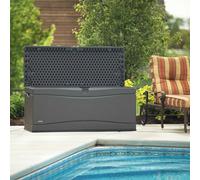 5x2 Lifetime Plastic Storage Box 500 litre in Dark Grey