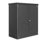 5x3 Biohort Equipment Locker 150 - Metallic Dark Grey