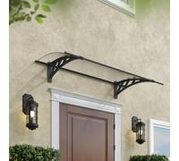 Palram - Canopia Canopia by Palram Twinwall Canopy Neo 1350 - Grey, Grey