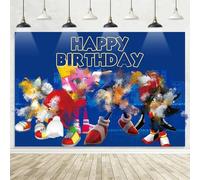 5x3FT Backdrop, Birthday Party Decorations Photography Theme Party Supplies Backdrop, Happy Birthday Banner Background for Kids Boys Girl