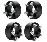 5x4.5 2 inch Wheel Spacers 82.5mm Bore for Ford Mustang Ranger Explorer, Dodge Dakota, 1/2"-20 Studs 5 Lugs Wheel Adapters fits Jeep Wrangler TJ YJ TJ XJ MJ KJ KK ZJ, 50.8mm Thick 5x114.3mm, Set of 4