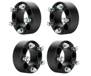 5x4.5 2 inch Wheel Spacers 82.5mm Bore for Ford Mustang Ranger Explorer, Dodge Dakota, 1/2"-20 Studs 5 Lugs Wheel Adapters fits Jeep Wrangler TJ YJ TJ XJ MJ KJ KK ZJ, 50.8mm Thick 5x114.3mm, Set of 4