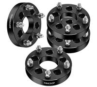 5x4.5 to 5x5.5 Wheel Spacers 1.25" (32mm) Bore 73mm with 1/2"x20 Studs for Ford Mustang Ranger Crown Victoria Explorer | Jeep Wrangler Liberty Grand Cherokee, 4PCS 5x114.3 to 5x139.7mm Wheel Adapter