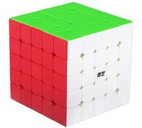 5x5 5x5x5 Cube,Speed Magic Cube 5x5,Easy Turning 3D Puzzle Cube Games Brain Teaser Toy Gift Stocking Filler for Kids(Stickerless)