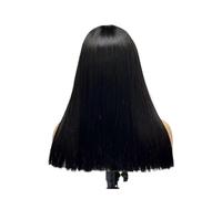 5x5 HD Lace Closure Wigs 200 Density Bone Straight Wigs for Women 12A Unprocessed Virgin Human Hair Natural Color Adds Volume(20")