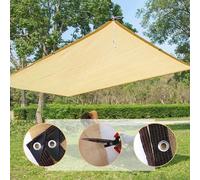 5x5m Greenhouse Shade Netting - Thick Windproof Sun Sail, UV Protection for Plants - Available in 2x2m, 2x4m, 3x4m, 4x4m, 4x5m, 4x6m, 5x6m Sizes.