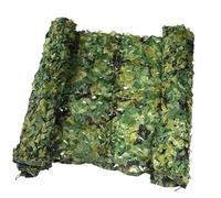 5x6m Military Camouflage Net Camo Netting Bulk Roll, Camo Tarp Sunshade Net Lightweight Waterproof for Camping Shooting Hunting Dinosaur Birthday Theme Party Decoration(Green,2x8m)