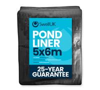 (5x6m) Swell UK 25 Year Guarantee Heavy Duty Pond Liner