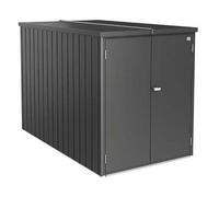 5x7 Biohort MiniGarage - Metallic Dark Grey