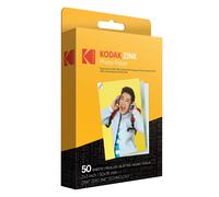 KODAK 5.1x7.5 cm (2x3") Premium Sticky-Backed ZINK Photo Paper (50 Sheets) - Compatible With Kodak Step, Step Slim, Printomatic, Printomatic+, Smile+, Step Touch