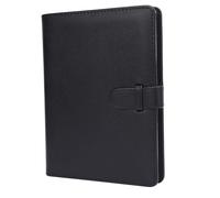 5x7 Compact Portfolio Photo Album for Wide 400 300 210 - Wallet PU Leather Photo Album Book with Buckle Design for 80 Photos Storage - Bookshelf Photo Albums (Black)