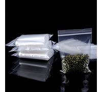 5x7cm Small Grip Seal Bags 200Pcs Mini Sealable Plastic Bags Little Clear Ziplock Bag Reusable Tiny Transparent Polythene Pouches for Storage Beads Cookies Candies Jewellery