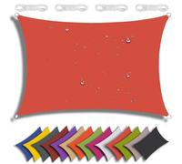 5x7m Waterproof Red Canopy - 95% UV Protect for Garden, Outdoor, Patio, Pera, Balcony - Sune for Enhanced Outdoor Living