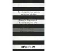 5x8' Lined Journal: Corrections Lined Journal with Joshua 1:9 Scripture