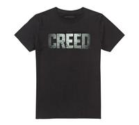 (5XL, Black) Creed Unisex Adult Logo T-Shirt