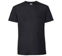(5XL, Black) Fruit Of The Loom Mens Ringspun Premium T-Shirt