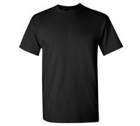 (5XL, Black) Gildan Mens Heavy Cotton Short Sleeve T-Shirt