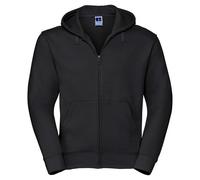(5XL, Black) Russell Mens Authentic Full Zip Hoodie