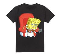 (5XL, Black) SpongeBob SquarePants Mens Head Out Meme T-Shirt